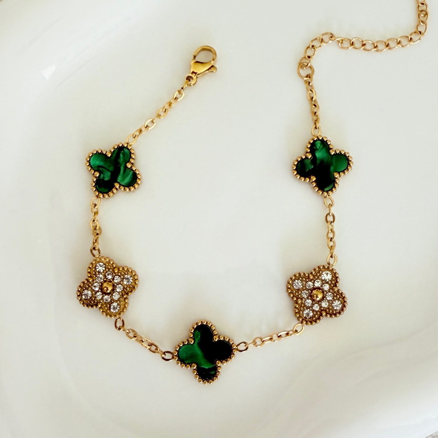 Liora clover bracelet