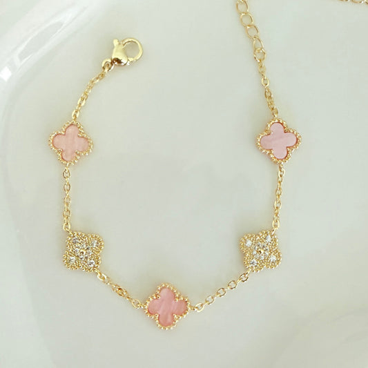 Melis mini clover bracelet