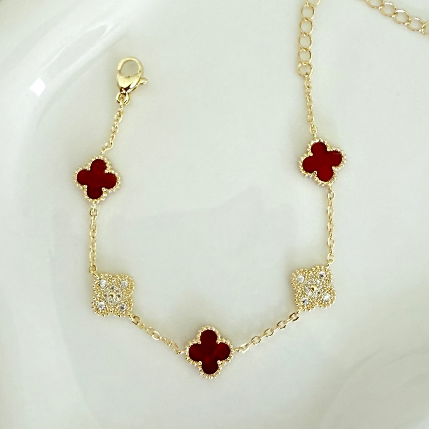Melis mini clover bracelet
