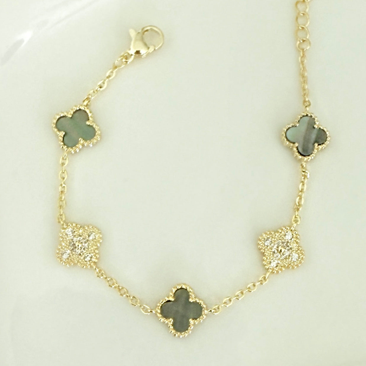 Melis mini clover bracelet