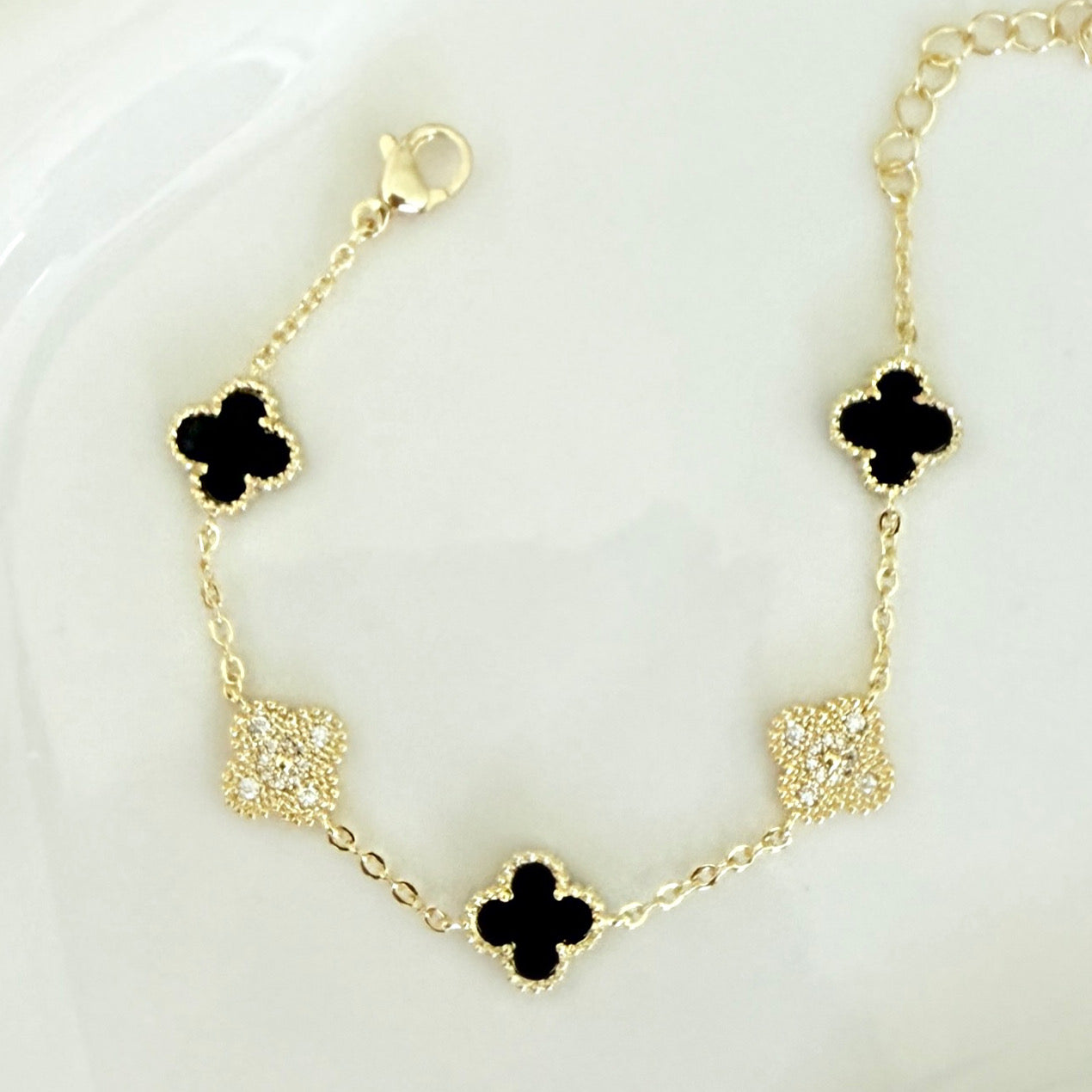 Melis mini clover bracelet