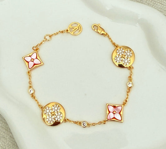 Floral bracelet